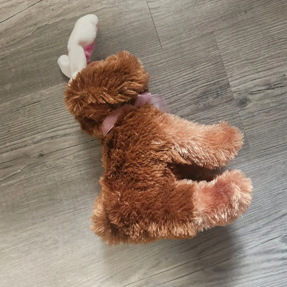 NWT Plush Dog with Bunny Ears Easter Brown‎ Puppy Stuffed Animal Gift
